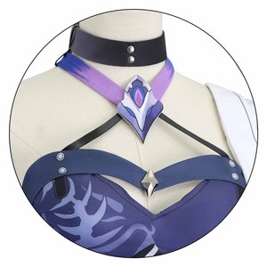 Honkai: ชุดคอสเพลย์ตัวละครดารากาแล็กซี่แรนเจอร์ <span class=keywords><strong>Raiden</strong></span> bosenmori Mei Mei ชุดคอสเพลย์ผู้หญิงพร้อมสร้อยคอหมวก - Product Image 5