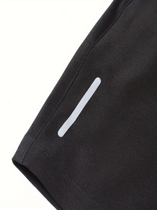 dropshipping Men'S Summer Drawstring Casual Sports <b>Shorts</b> with zipper pockets- Breathable Fabric, Comfortable & quick-dry - Product Image 4