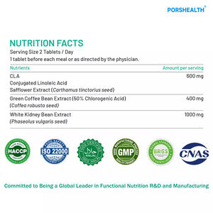 Cápsulas Adelgazantes de Extracto de Frijol Blanco - <span class=keywords><strong>Bloqueador</strong></span> de Carbohidratos Herbal para Adultos |   Solución OEM para el Control de Peso - Product Image 2