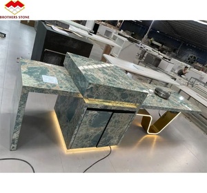 Pietra sinterizzata di alta qualità isole <span class=keywords><strong>cucina</strong></span> <span class=keywords><strong>bella</strong></span> pietra sinterizzata artificiale per <span class=keywords><strong>cucina</strong></span> isola tavolo - Product Image 6