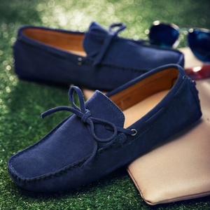 Mocassins décontractés pour hommes en cuir nubuck tendance, respirants, à enfiler, polyvalents pour l'été et le printemps, pour le commerce transfrontalier - Product Image 2