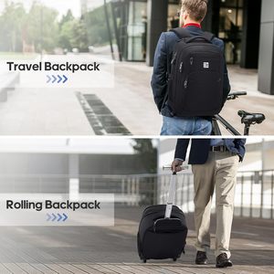 Factory Custom Men Designer <b>Roll</b> <b>Top</b> Travel <b>Backpack</b> Waterproof Durable Anti Theft College School <b>Roll</b> up <b>Laptop</b> <b>Backpack</b> Bag - Product Image 1