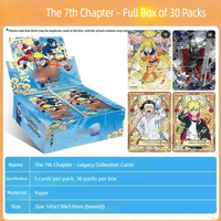Permainan Kartu Koleksi Anime Asli Kayou, Mainan Anak, Hadiah Natal - Tier2 Wave7 48 Kotak/Kotak Besar 30 Paket/Kotak