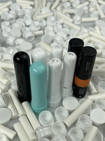 Inhalateur nasal 2-en-1 aux huiles essentielles naturelles, surface givrée, produit de santé, patchs corporels