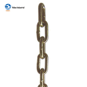 Cadena <span class=keywords><strong>de</strong></span> Eslabones DIN82056 Tipo Alemán, Cadena <span class=keywords><strong>de</strong></span> Acero al Carbono, Electrogalvanizada, Galvanizada en Caliente, para Cercas Agrícolas - Product Image 1