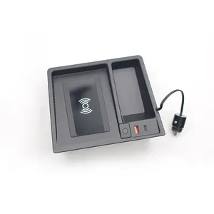 ที่ชาร์จไร้สาย Qi สำหรับรถยนต์อุปกรณ์เสริม Mitsubishi <span class=keywords><strong>Xpander</strong></span> แผ่นชาร์จโทรศัพท์อย่างรวดเร็วอะไหล่รถยนต์2017-2023 - Product Image 1