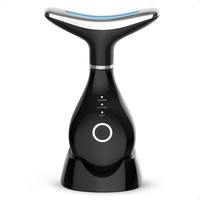 Masajeador Facial Profesional de Última Moda 2027, Dispositivo de Belleza Eléctrico para el Cuidado de la Piel, Masajeador de Cuello Inalámbrico con Calor