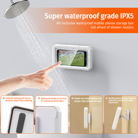 Support de téléphone portable étanche à 360 degrés pour salle de bain, Alibaba, chine