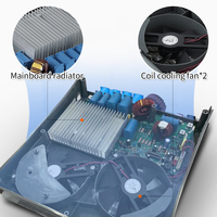 Cuisinière à nouilles automatique commerciale In-Smart en acier inoxydable, nettoyage facile, réduction du bruit, robinet électrique, ramen instantané