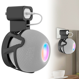 Soporte de <span class=keywords><strong>altavoz</strong></span> de calidad superior Material ABS Soporte de <span class=keywords><strong>Altavoz</strong></span> montado en la pared para <span class=keywords><strong>Homepod</strong></span> Mini Speaker Hold - Product Image 1