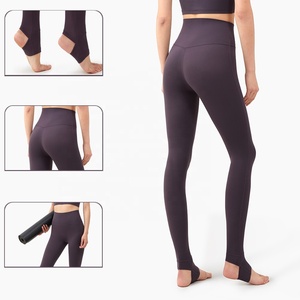 Wholesale Custom Gym <strong>Stirrup</strong> Leggings New Design Ladies Dropship Yoga Pants High Waist Comfort Women Fitness <strong>Trouser</strong> - Product Image 4