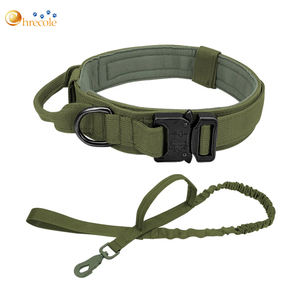 Correa de Nailon Elástica Retráctil Antideslizante y Resistente a Impactos, Correa de Seguridad Táctica Simple para Mascotas, Perros, Negra - Product Image 4