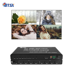 Controlador de Video Wall Bitvisus 1x2 1x3 1x4 2x2, Conmutador sin Interrupciones, Divisor de Matriz HDMI 4K60Hz <span class=keywords><strong>2x1</strong></span> 3x1 4x1 Multi-Viewer - Product Image 2