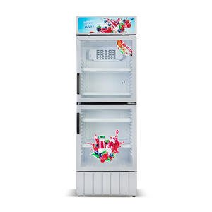 <span class=keywords><strong>Vitrine</strong></span> de réfrigérateur intelligent à boissons largement utilisé, <span class=keywords><strong>vitrine</strong></span> verticale à porte unique, armoire de réfrigérateur et congélateur - Product Image 4