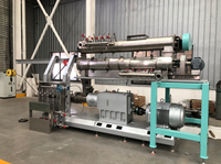 Ligne de production d'aliments pour poissons flottants MUFENG 0,5T/H, machine complète de fabrication de granulés d'aliments pour poissons pour les petites fermes aquacoles