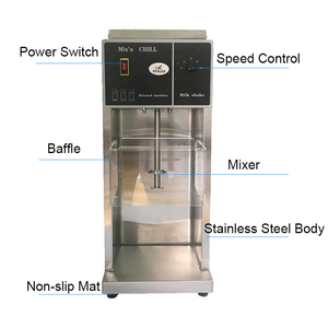 Licuadora Automática para Helados 110v 220v con Mezclador de Plástico, Batidora para Helados, Mezcladora para <span class=keywords><strong>McFlurry</strong></span> - Product Image 3