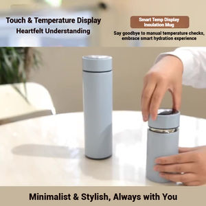 Botella de Agua Inteligente con Pantalla de Temperatura, Mini Termo Portátil de Pequeña Capacidad, Ideal para Regalos - Product Image 2