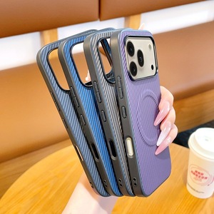 Funda Protectora Delgada Antiarañazos para Teléfono, Carcasa Trasera de Silicona con Patrón de <span class=keywords><strong>Fibra</strong></span> Sintética y PC Rígido para Honor <span class=keywords><strong>600</strong></span>, <span class=keywords><strong>600</strong></span> Pro, X80 Pro Max - Product Image 3