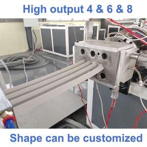 Protector de esquinas de plástico que hace la máquina PP PE PVC Protector de esquinas máquina de extrusión - Product Image 4