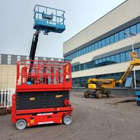 Plateforme de travail mobile électrique 6-8m, élévateur à ciseaux