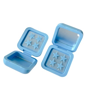 Nhà Máy Trực Tiếp Du Lịch Kích Thước Sao Hình Cây Trà Tinh Dầu Mụn Vá Hydrocolloid Mụn Vá Với Hộp Gương Bao Bì - Product Image 1