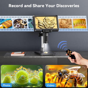 電子顕微鏡Lcdデジタル顕微鏡エレクトロニクス1200X 7インチIPS OEM - Product Image 2