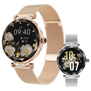 NXW7 Android Smartwatch voor vrouwen, hartslag- en bloeddrukmeting, IP68 waterdicht, AMOLED display, 5-7 dagen batterijduur - Product Image 1