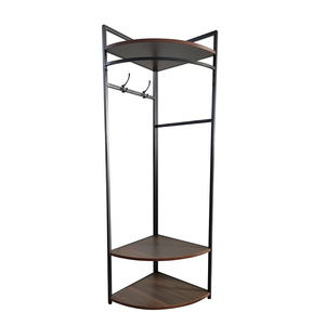 <strong>Hall</strong> Entryway Free Standing Tree Hanging Bag Hat Jacket Umbrella Metal Clothes Hanger <strong>Stand</strong> With Shoe Rack - Product Image 5