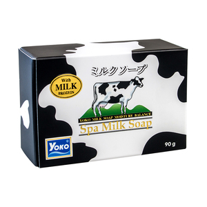 Y042 YOKO SPA MILK <b>SOAP</b> 90g. Body <b>Soap</b> for Nourishes Skin Condition Leaves Skin Feeling Thoroughly Cleansed and Creamy Smooth - Product Image 4