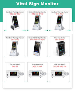 <span class=keywords><strong>Monitor</strong></span> Tanda Vital <span class=keywords><strong>Mini</strong></span> Genggam untuk Klinik, Rumah Sakit, dan Rumah, dengan Fitur SPO2, NIBP, TEMP, dan ETCO2 (Opsional) untuk Hewan Peliharaan dan Pasien - Product Image 5