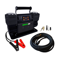 DC12V ou 24V Heavy Duty Double Cylindre 300L/MIN 4x4 Pompe De Gonflage De Pneus 12v Compresseur D'air De Voiture Pompe De Gonflage À Air Électrique