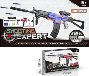 Pistolas <span class=keywords><strong>de</strong></span> Juguete Eléctricas <span class=keywords><strong>de</strong></span> Balas Blandas M416 y AK-47, <span class=keywords><strong>Rifles</strong></span> <span class=keywords><strong>de</strong></span> <span class=keywords><strong>Asalto</strong></span> <span class=keywords><strong>de</strong></span> Plástico Artificiales para Niños, Regalo <span class=keywords><strong>de</strong></span> Cumpleaños - Product Image 2