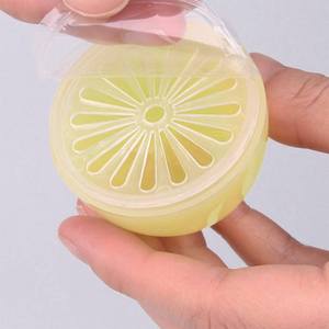 Désodorisant pour réfrigérateur miniature 30g, garde le réfrigérateur frais, <span class=keywords><strong>boule</strong></span> pour congélateur, forme de citron - Product Image 3