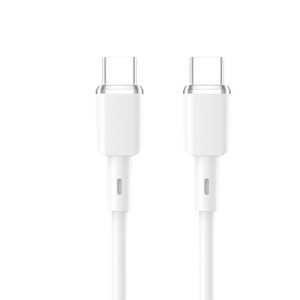 Câble de charge rapide USB/Micro USB/Type-C en silicone vert clair de 1 mètre pour téléphones Android - Product Image 5