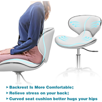 Tabouret de direction ergonomique moderne professionnel réglable avec roulettes et pivotant pour bureau à domicile