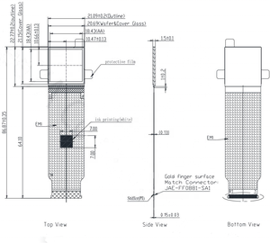 SeeYA SY103WAM01 2560X2560 4K 1800nits Display OLED al Silicio per Occhiali Smart VR e HUD - Product Image 6