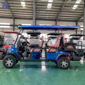 Voiturette de golf CAMP 6 places, moteur AC 7 kW, batterie lithium-ion, buggy de golf tout-terrain surélevé - Product Image 3