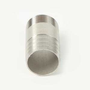 Raccord de tuyau d'eau en acier inoxydable 304 à filetage mâle, design pagode avec joint en bambou pour raccords de tuyaux - Product Image 4