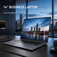 Nouvel ordinateur portable pour étudiants de 14 pouces, Intel Celeron J3355 Dual Core 1,60 GHz, 8 Go de RAM, SSD, Windows 11, ordinateur portable professionnel