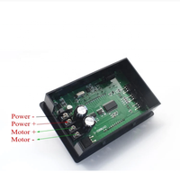 DC 6.5V-55V 30A LCD affichage numérique 0 ~ 100% tachymètre télécommande sans fil réglable régulateur de moteur à courant continu contrôleur de vitesse PWM