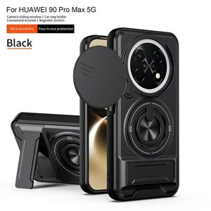 Funda Protectora Deslizante para Cámara BAILI Factory para Huawei 90 PRO <span class=keywords><strong>MAX</strong></span> 5G con Anillo Magnético y Soporte Plegable - Product Image 3