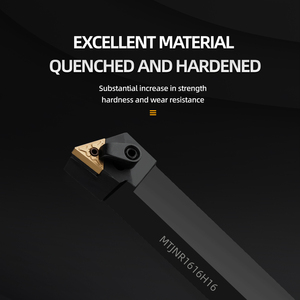 Mtjnr2525 Tam Giác Lưỡi Bên Ngoài Thông Tư Quay CNC Máy Tiện Công Cụ 93 Độ Áp Lực Tấm Máy OEM Tùy Chỉnh - Product Image 2