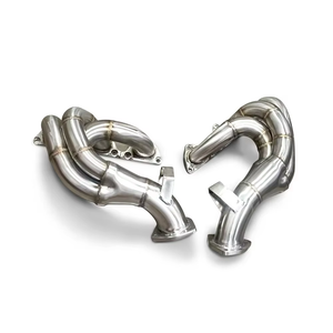 Collecteurs d'échappement en acier inoxydable 304 pour Porsche Cayman 718 GT4 RS 4.0 2021-2024, longueur égale, performance, course, modification professionnelle - Product Image 5