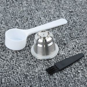 Capsule réutilisable en acier inoxydable pour <span class=keywords><strong>Nespresso</strong></span> avec cuillère - Product Image 6