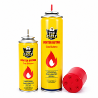 Briquet portable à gaz butane rechargeable, résistant à la pression, pour briquet