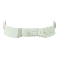 Pièces de rechange Haosheng, ailerons de voiture, aspect fibre de carbone, aileron arrière en plastique ABS, aileron de toit arrière pour Renault Clio 5 MK5 2019-2023