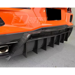 Diffuseur arrière en fibre de carbone style 5VM pour Chevrolet Corvette C8 Stingray Z51 2020-2026 – Amélioration à monter sur les boulons - Product Image 3