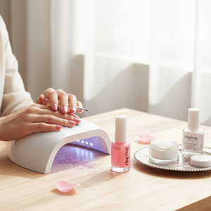Esmalte de Uñas en Gel UV RingRing de 10 ml, No Tóxico, con Brillo, Color Rosa Brillante, Larga Duración, Hecho en Corea del Sur - Product Image 3