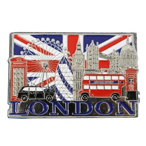 Imán de Refrigerador de Recuerdo Turístico de la Ciudad de <span class=keywords><strong>Londres</strong></span>, Reino Unido, para Viajeros - Product Image 1