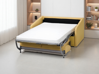 Ventas calientes Sofá simple Ahorre espacio Sofás de sala de estar Sofá cama plegable moderno Muebles